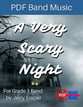 A Very Scary Night Concert Band sheet music cover